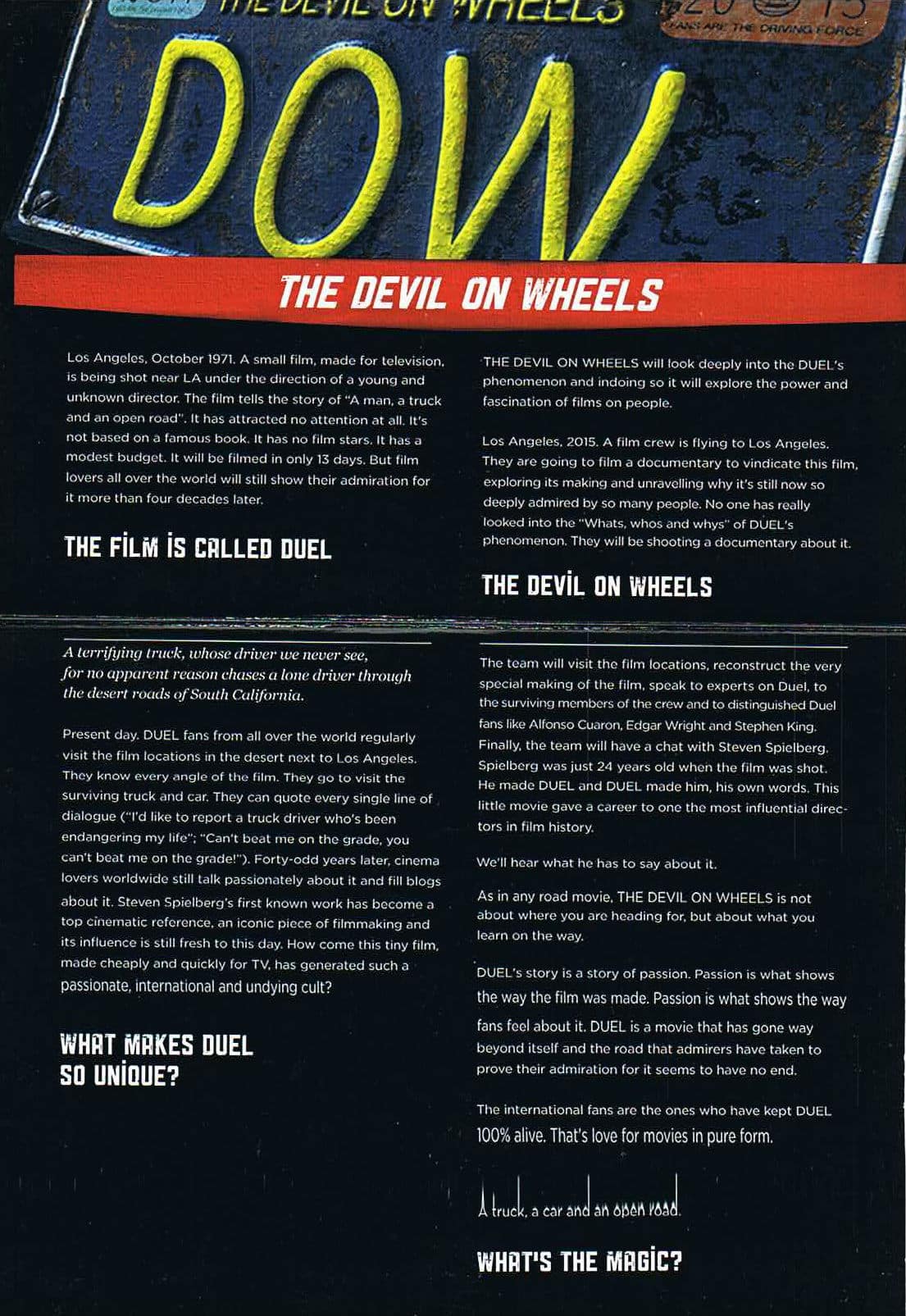 The Devil On Wheels Poster The Devil On Wheels Poster