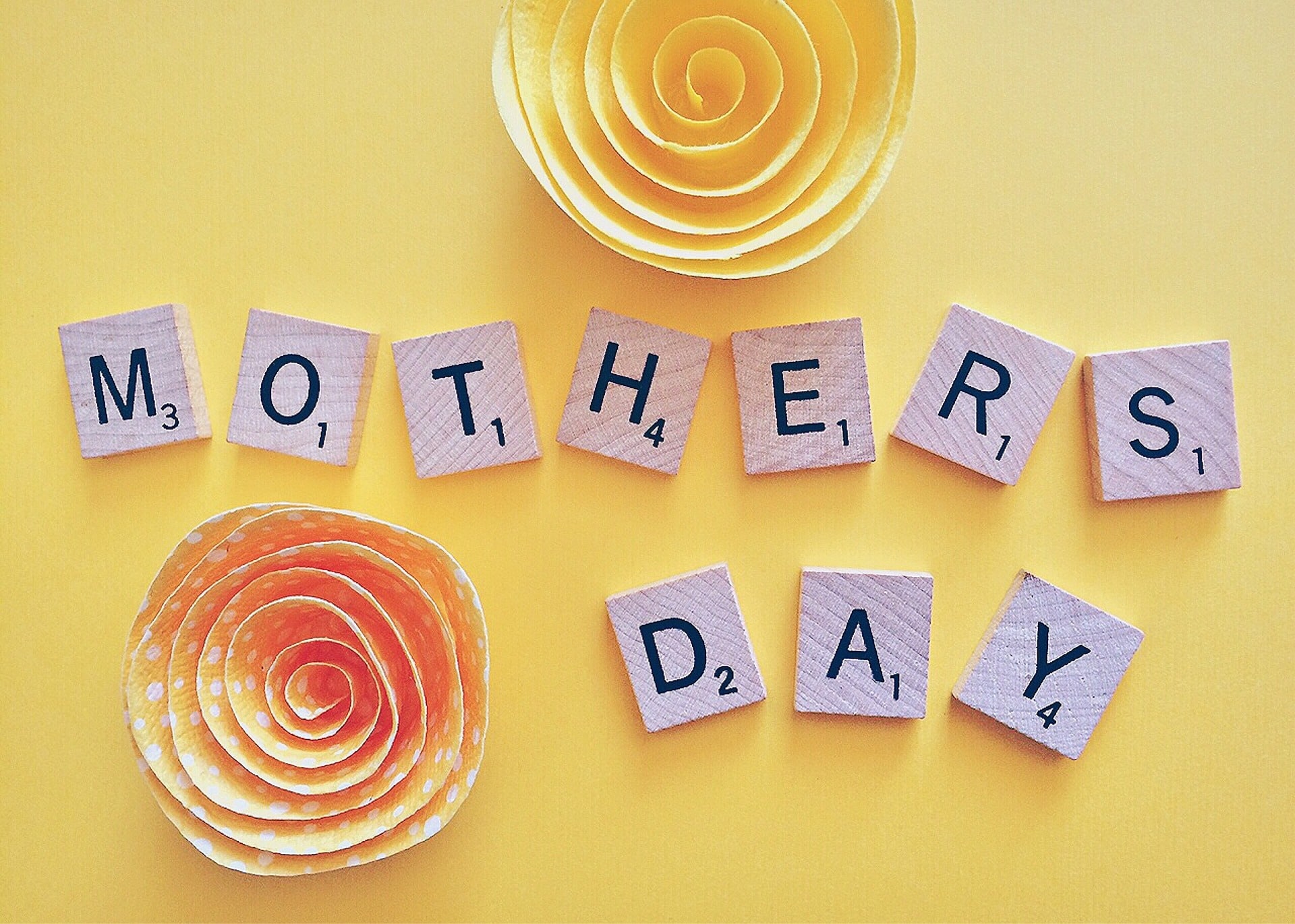 Mother's Day Scrabble Tiles