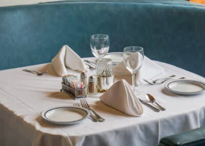 Table Setting at Le Chene