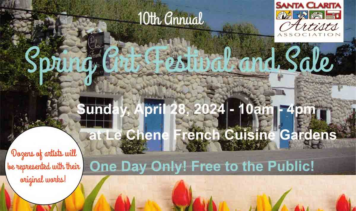 2024 Santa Clarita Spring Arts Festival at Le Chene